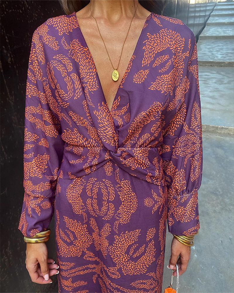 Amelia Arielle - Boho Luxe Wrap Dress