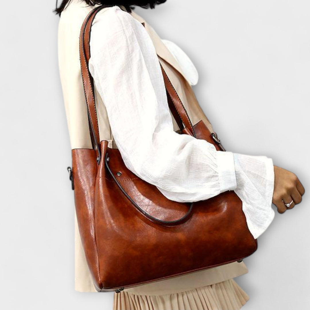 Amelia - 4-Piece Vintage Bag Set