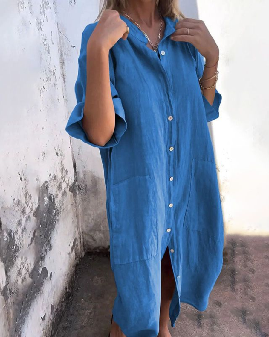 Amelia Alva | Ibiza-Inspired Shirt Dress
