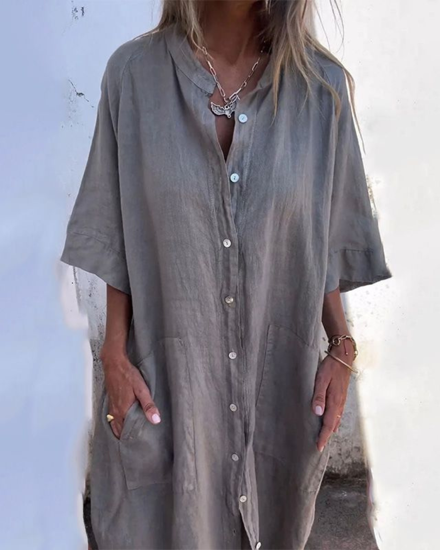 Amelia Alva | Ibiza-Inspired Shirt Dress
