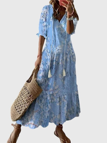 Amelia™ | Boho Vintage Summer Dress
