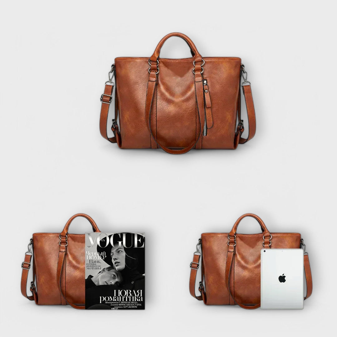 Amelia - Large Leather Bag