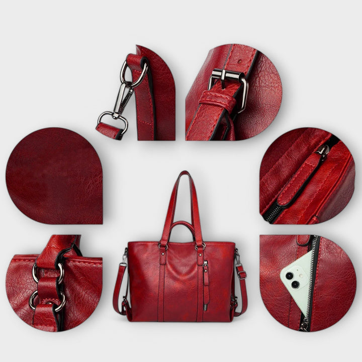 Amelia - Large Leather Bag